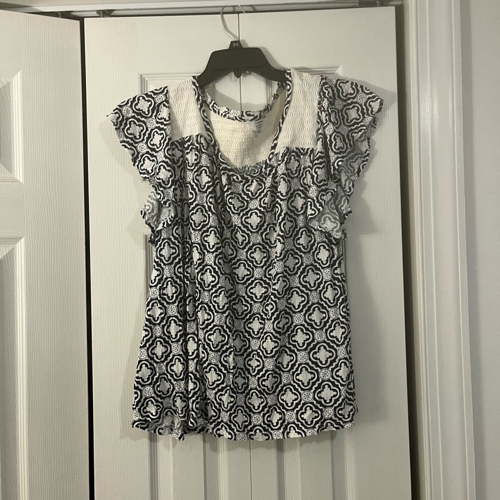 Crown and Ivy plus size top